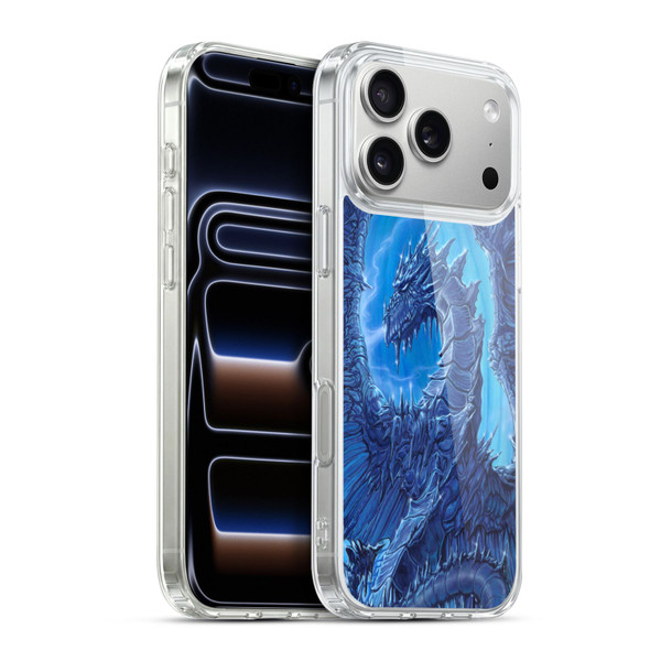 Ed Beard Jr Dragons Glacier Soft Gel Case for Apple iPhone 17 Pro Max