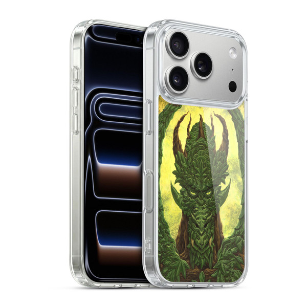 Ed Beard Jr Dragons Green Guardian Greenman Soft Gel Case for Apple iPhone 17 Pro