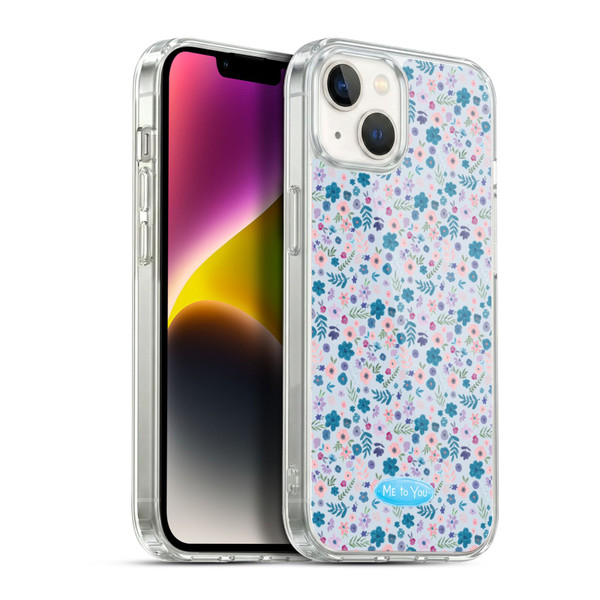 Me To You Soft Focus Flower Pattern Soft Gel Case for Apple iPhone 14 Plus & MagSafe