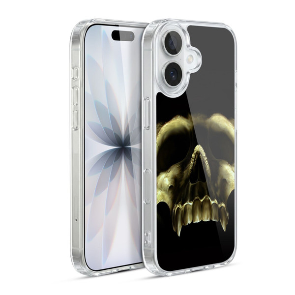 Tom Wood Horror Shadow Skull Soft Gel Case for Apple iPhone 17