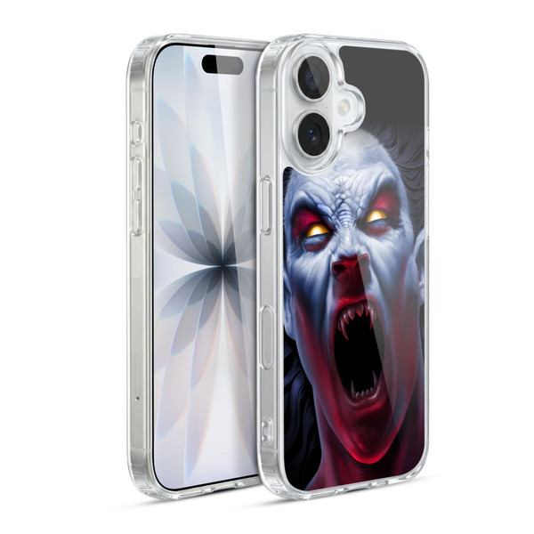 Tom Wood Horror Vampire Awakening Soft Gel Case for Apple iPhone 17