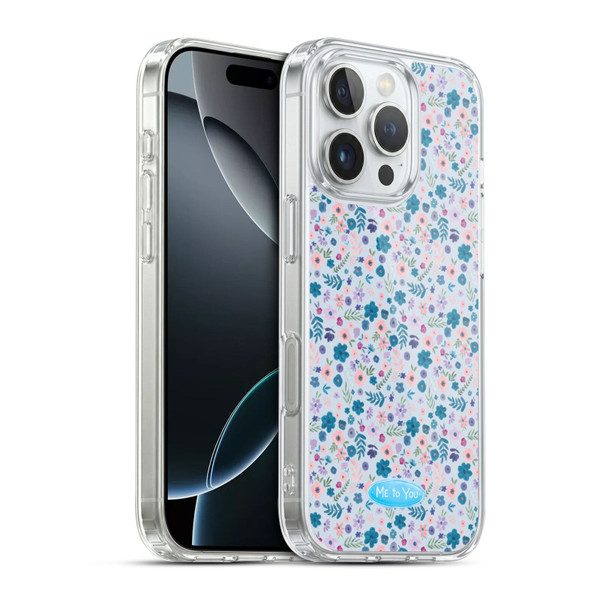 Me To You Soft Focus Flower Pattern Soft Gel Case for Apple iPhone 16 Pro & MagSafe