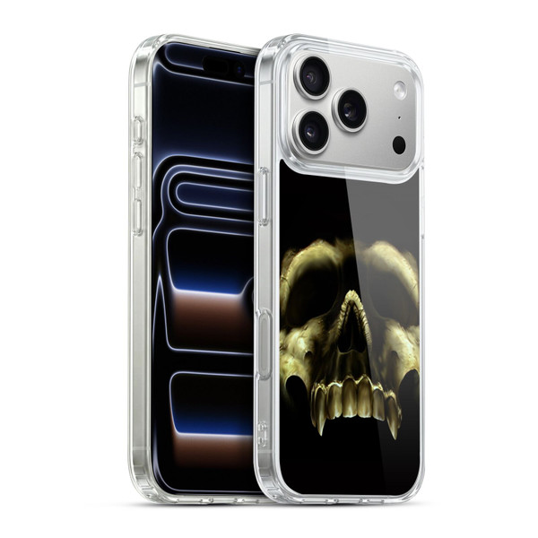 Tom Wood Horror Shadow Skull Soft Gel Case for Apple iPhone 17 Pro Max