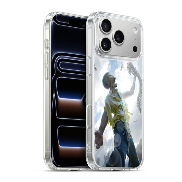 Tom Wood Horror Zombie Scraps Soft Gel Case for Apple iPhone 17 Pro Max