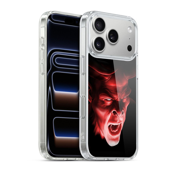 Tom Wood Horror Shadow Demon Soft Gel Case for Apple iPhone 17 Pro
