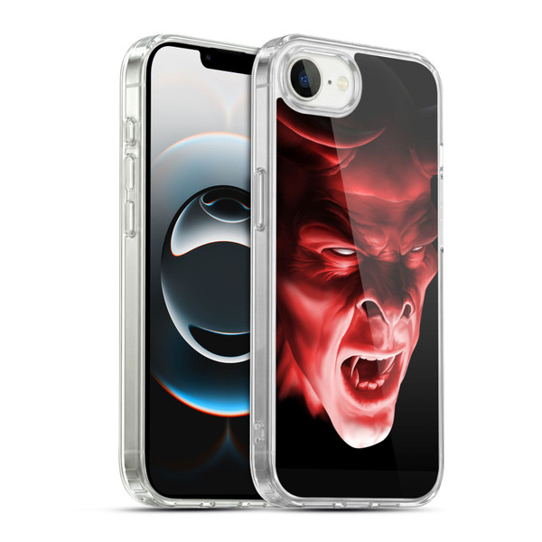 Tom Wood Horror Shadow Demon Soft Gel Case for Apple iPhone 16e / Apple iPhone 17e & MagSafe