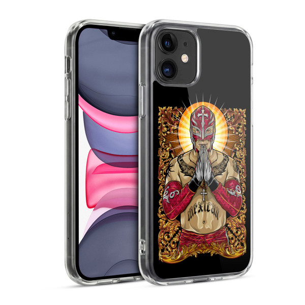 WWE Rey Mysterio Glow Soft Gel Case for Apple iPhone 11