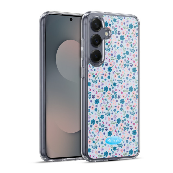 Me To You Soft Focus Flower Pattern Soft Gel Case for Samsung Galaxy S25+ & MagSafe