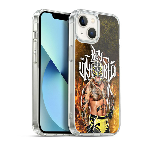 WWE Rey Mysterio Portrait Soft Gel Case for Apple iPhone 13