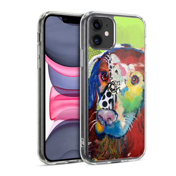 Michel Keck Dogs Irish Setter Soft Gel Case for Apple iPhone 11