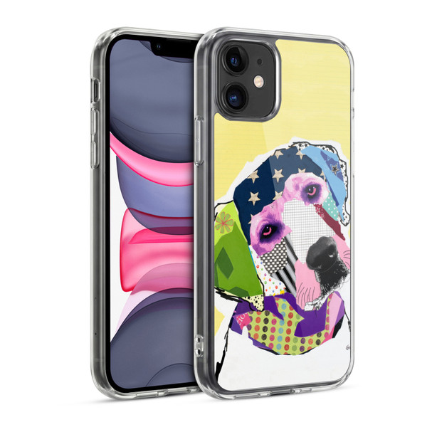 Michel Keck Dogs Yellow Lab Soft Gel Case for Apple iPhone 11