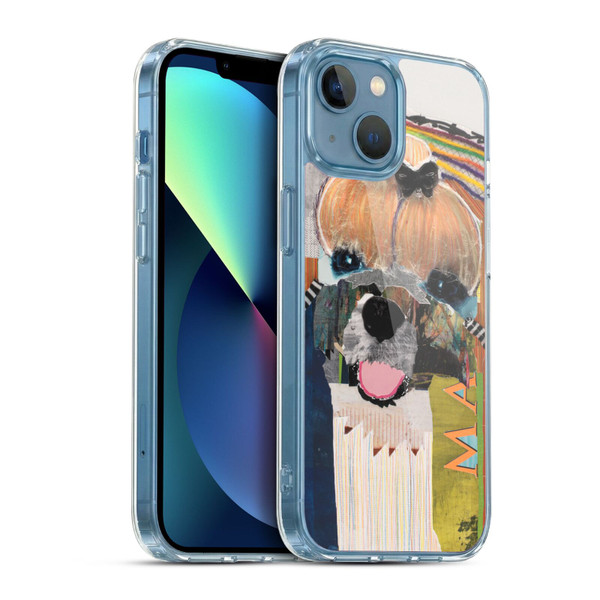 Michel Keck Dogs Maltese Soft Gel Case for Apple iPhone 13 Mini & MagSafe