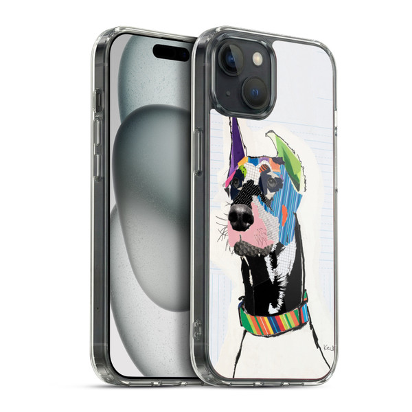 Michel Keck Dogs Ready Soft Gel Case for Apple iPhone 15 Plus & MagSafe