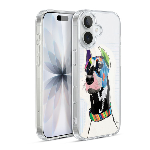Michel Keck Dogs Ready Soft Gel Case for Apple iPhone 17