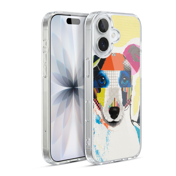 Michel Keck Dogs Whippet Soft Gel Case for Apple iPhone 17