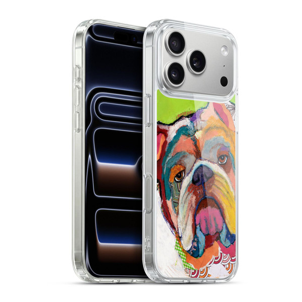 Michel Keck Dogs Bulldog Soft Gel Case for Apple iPhone 17 Pro Max