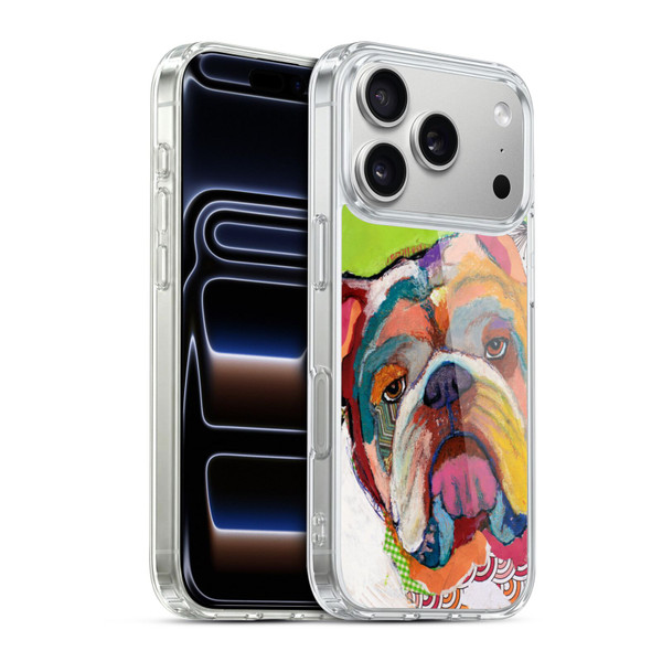 Michel Keck Dogs Bulldog Soft Gel Case for Apple iPhone 17 Pro