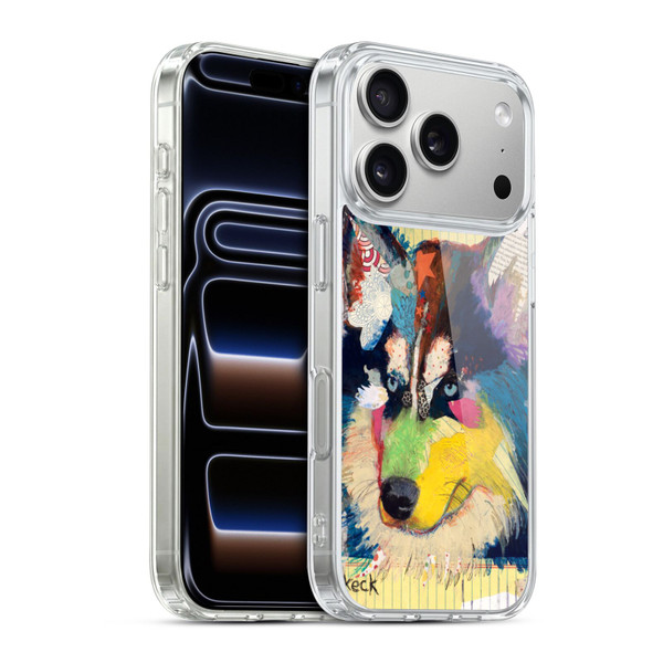 Michel Keck Dogs Husky Soft Gel Case for Apple iPhone 17 Pro