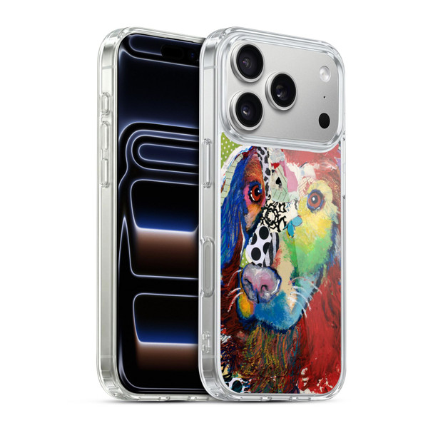 Michel Keck Dogs Irish Setter Soft Gel Case for Apple iPhone 17 Pro