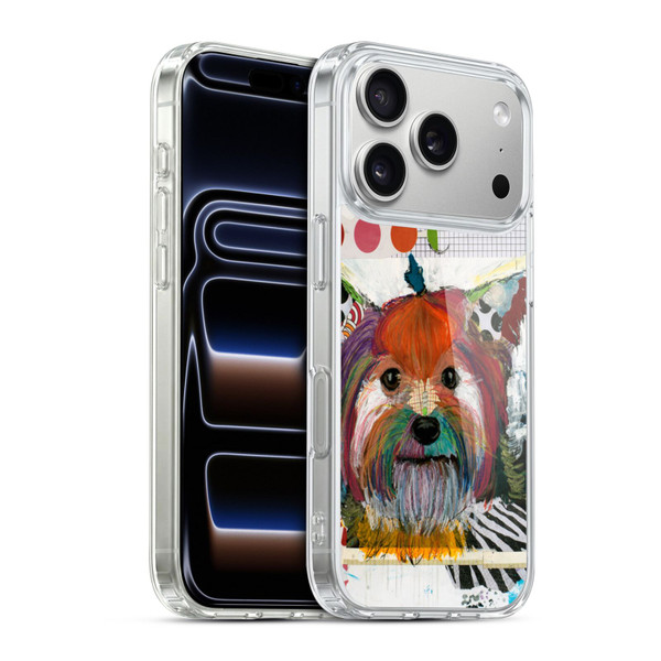 Michel Keck Dogs Silky Terrier Soft Gel Case for Apple iPhone 17 Pro