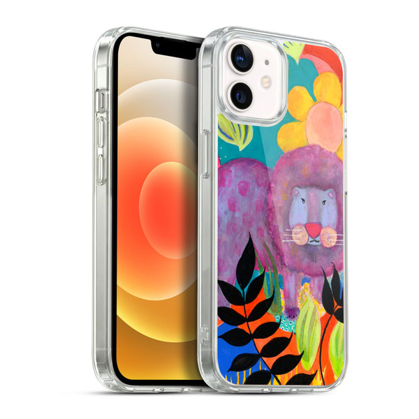 Wyanne Animals Lion Soft Gel Case for Apple iPhone 12 / iPhone 12 Pro & MagSafe