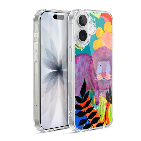 Wyanne Animals Lion Soft Gel Case for Apple iPhone 17