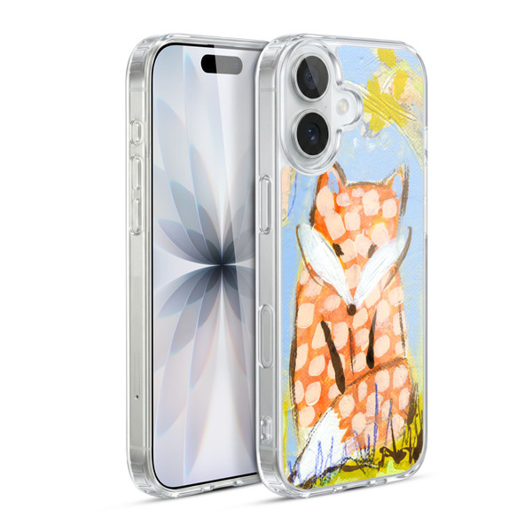 Wyanne Animals Fox In The Brambles Soft Gel Case for Apple iPhone 17