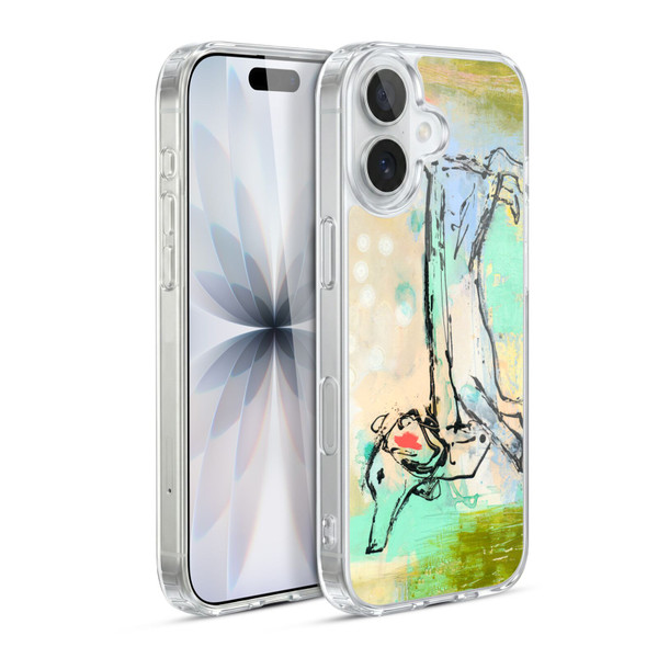 Wyanne Animals Dog Sketch Soft Gel Case for Apple iPhone 17