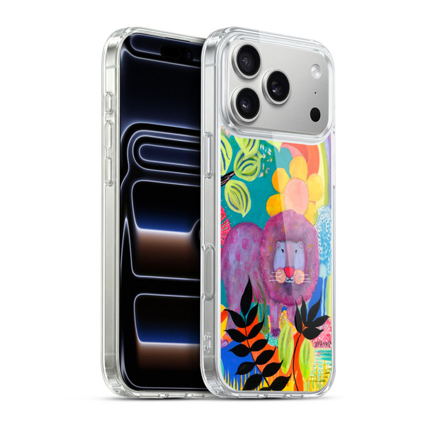 Wyanne Animals Lion Soft Gel Case for Apple iPhone 17 Pro Max