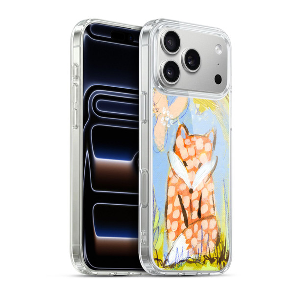 Wyanne Animals Fox In The Brambles Soft Gel Case for Apple iPhone 17 Pro Max
