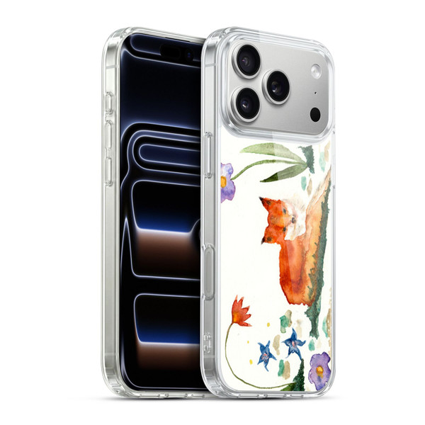 Wyanne Animals Little Fox In The Garden Soft Gel Case for Apple iPhone 17 Pro Max