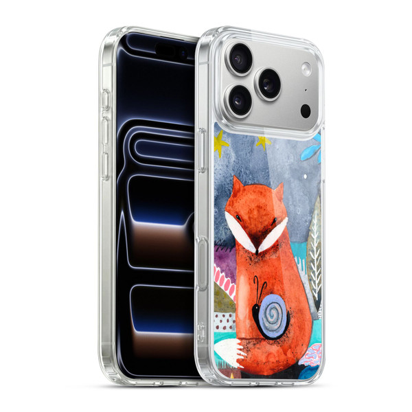 Wyanne Animals Nighty Nite Fox Soft Gel Case for Apple iPhone 17 Pro Max