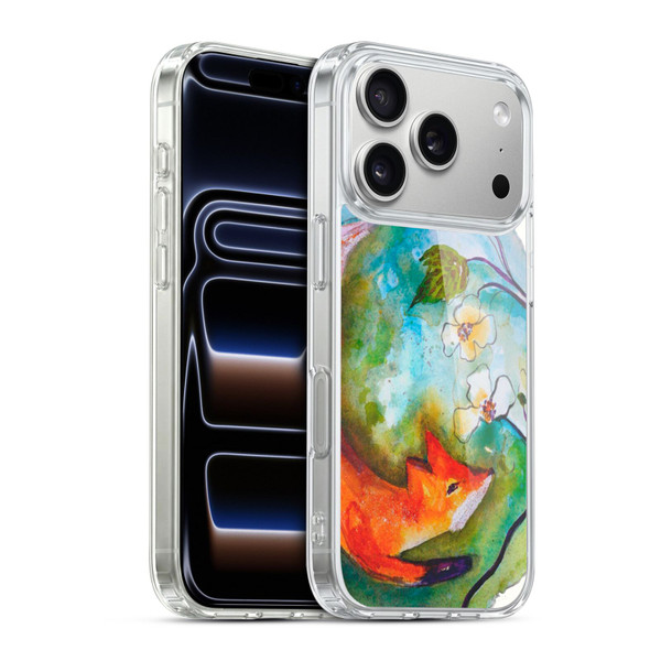 Wyanne Animals Fox In The Round Soft Gel Case for Apple iPhone 17 Pro