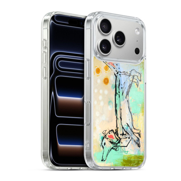 Wyanne Animals Dog Sketch Soft Gel Case for Apple iPhone 17 Pro
