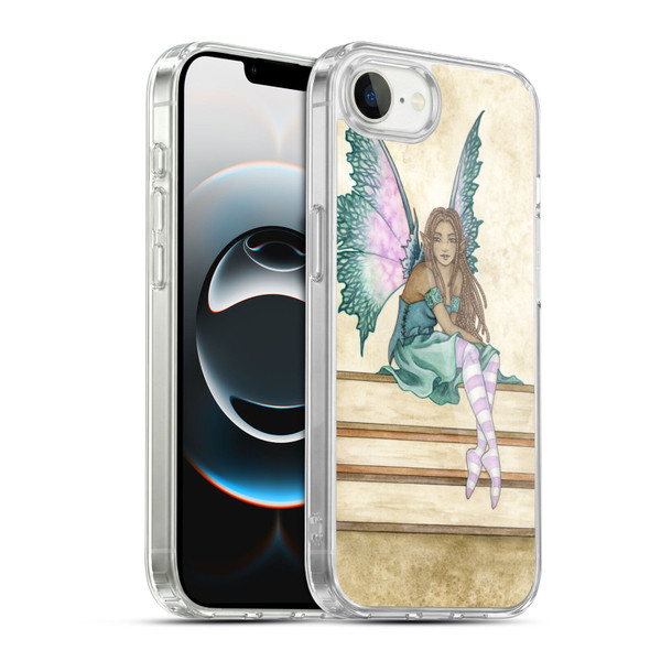 Amy Brown Lovely Fairies Green Pixie Soft Gel Case for Apple iPhone 16e / Apple iPhone 17e & MagSafe