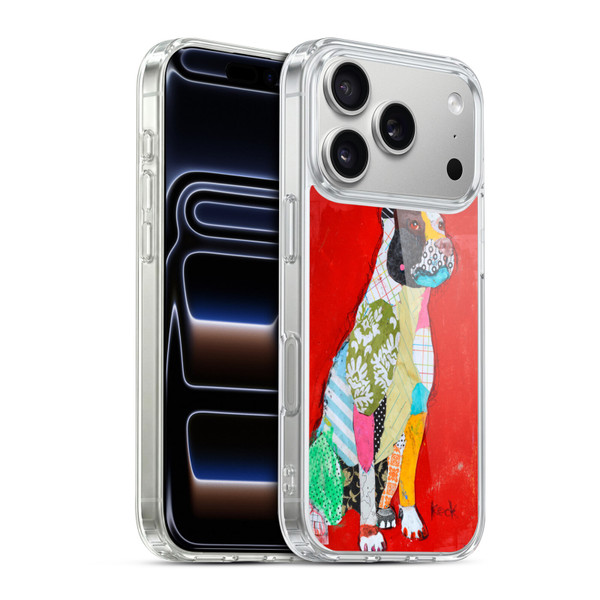 Michel Keck Dogs 4 Pitbull Soft Gel Case for Apple iPhone 17 Pro
