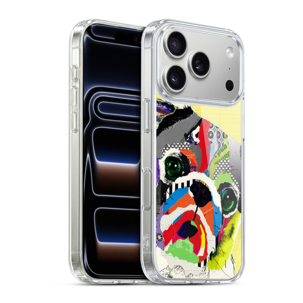 Michel Keck Dogs 4 Pug Soft Gel Case for Apple iPhone 17 Pro