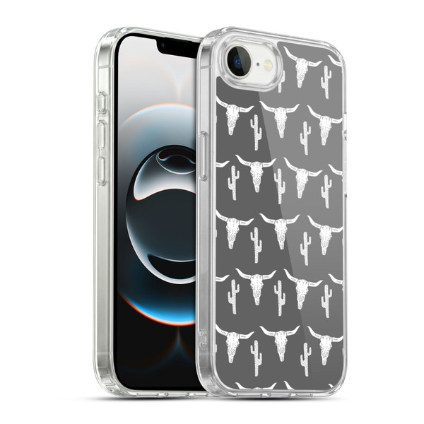Andrea Lauren Design Assorted Skulls Soft Gel Case for Apple iPhone 16e / Apple iPhone 17e & MagSafe