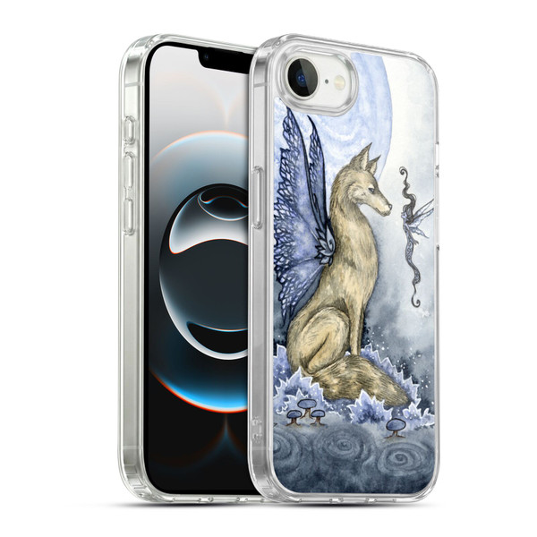 Amy Brown Folklore Wolf Moon Soft Gel Case for Apple iPhone 16e / Apple iPhone 17e & MagSafe