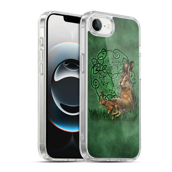 Brigid Ashwood Celtic Wisdom 2 Hare Soft Gel Case for Apple iPhone 16e / Apple iPhone 17e & MagSafe