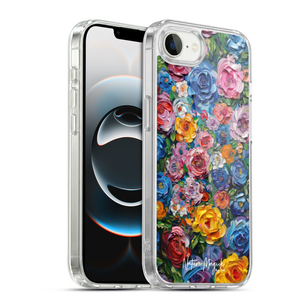 Nature Magick Paint Blobs Buds Soft Gel Case for Apple iPhone 16e / Apple iPhone 17e & MagSafe