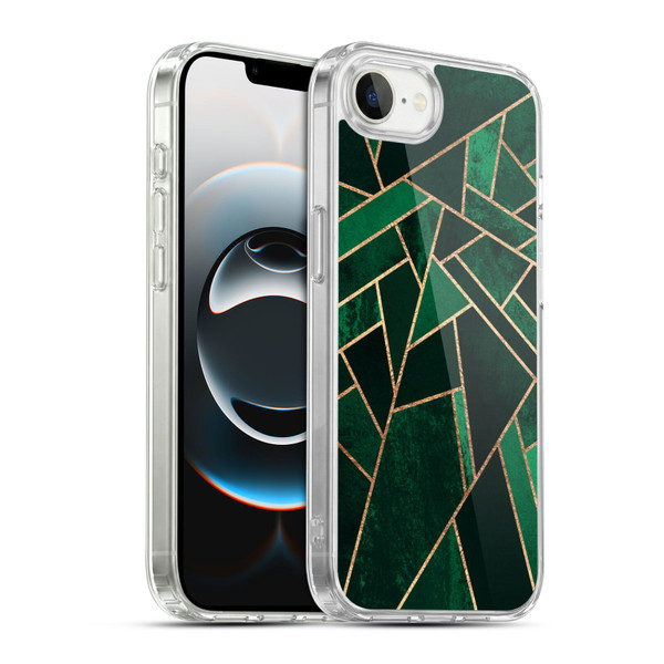 Elisabeth Fredriksson Sparkles Emerald Night Soft Gel Case for Apple iPhone 16e / Apple iPhone 17e & MagSafe