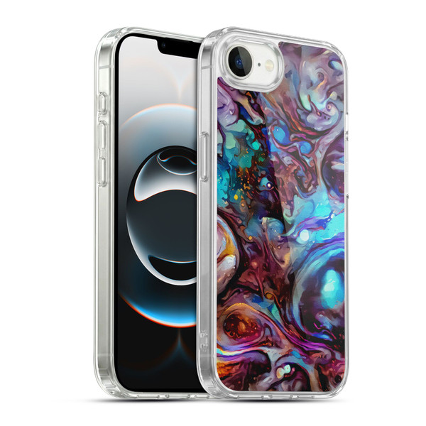 Cosmo18 Jupiter Fantasy Indigo Soft Gel Case for Apple iPhone 16e / Apple iPhone 17e & MagSafe