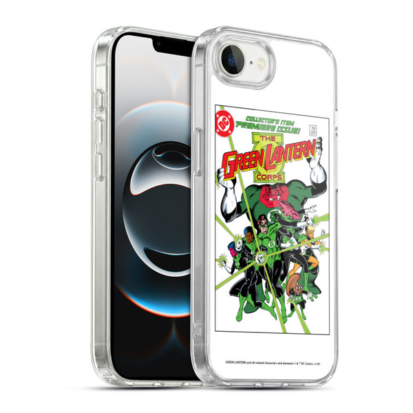 Green Lantern DC Comics Comic Book Covers Group 2 Soft Gel Case for Apple iPhone 16e / Apple iPhone 17e & MagSafe