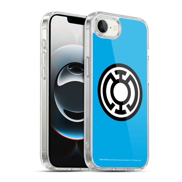 Green Lantern DC Comics Lantern Corps Blue Soft Gel Case for Apple iPhone 16e / Apple iPhone 17e & MagSafe