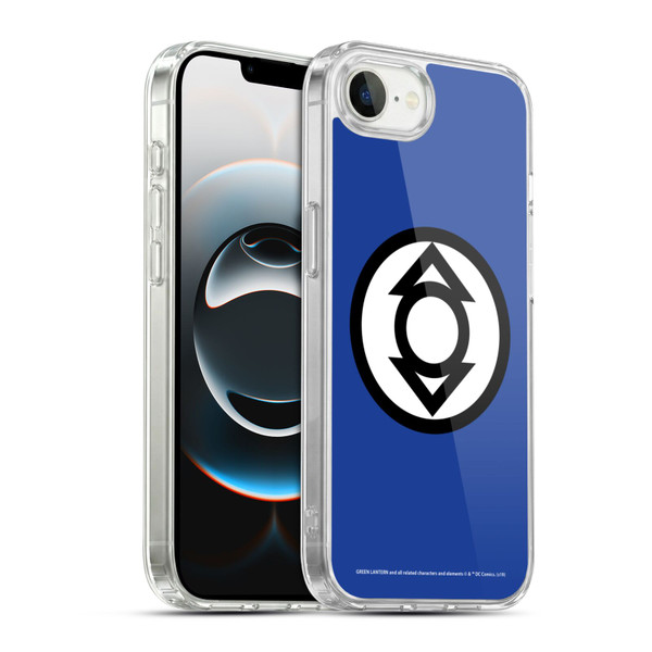 Green Lantern DC Comics Lantern Corps Indigo Soft Gel Case for Apple iPhone 16e / Apple iPhone 17e & MagSafe