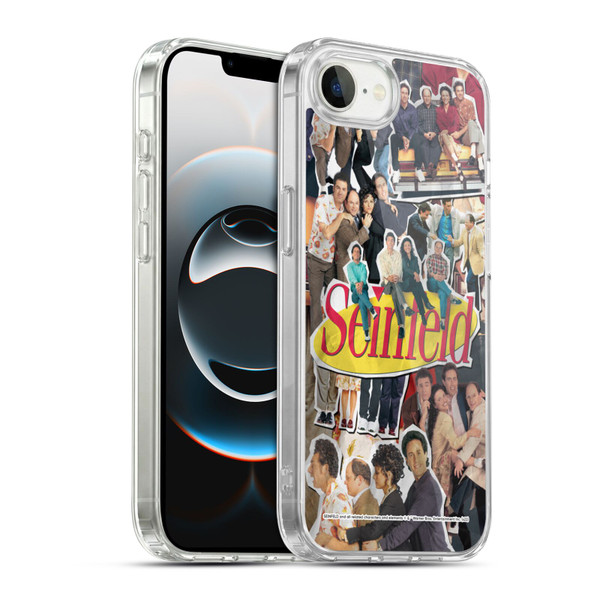 Seinfeld Graphics Collage Soft Gel Case for Apple iPhone 16e / Apple iPhone 17e & MagSafe
