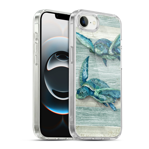 Paul Brent Sea Creatures Turtle Soft Gel Case for Apple iPhone 16e / Apple iPhone 17e & MagSafe