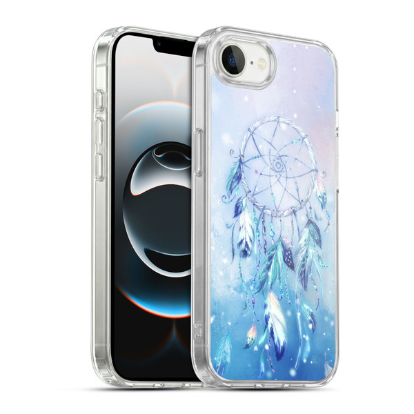 Simone Gatterwe Assorted Designs Blue Dreamcatcher Soft Gel Case for Apple iPhone 16e / Apple iPhone 17e & MagSafe