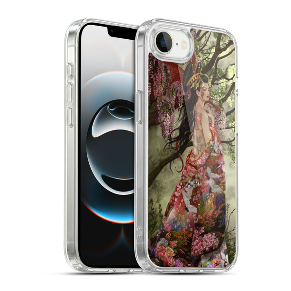 Nene Thomas Deep Forest Asian Silk Soft Gel Case for Apple iPhone 16e / Apple iPhone 17e & MagSafe